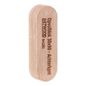 247WOOD Filling block 30x90 - Per stuk 247WOOD Filling block 30x90 - Per stuk