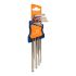 9 piece set Allen-keys with ball end
