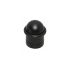 Black door stop round