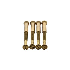 Brass patent bolts M4x38