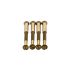 Brass patent bolts M4x38