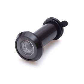 Deurspion zichtveld 180° Ø14 mm 35-60 mm zwart Deurspion zichtveld 180° Ø14 mm 35-60 mm zwart