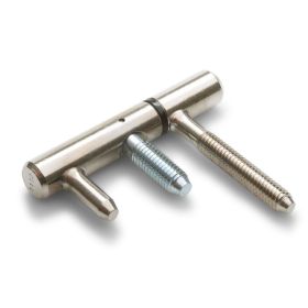 Drill-in hinge steel nickel-plated 12 mm for metal frames Drill-in hinge steel nickel-plated 12 mm for metal frames