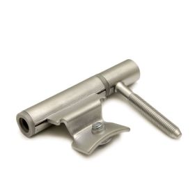 Mortise door hinge satin chrome-plated 14 mm steel masonry frame Mortise door hinge satin chrome-plated 14 mm steel masonry frame