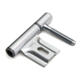 Drill-in hinge steel satin chrome-plated 14 mm mounting frame Drill-in hinge steel satin chrome-plated 14 mm mounting frame