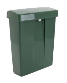 InterSteel kunststof brievenbus Groen