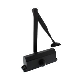 InterSteel zwarte deurdranger