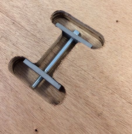 kitchen top connector router template