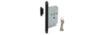 Magnet case lock with black front plate