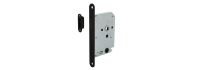 Magnet toilet lock with black front plate