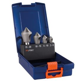 Rotec countersink set 4-piece HSS-Co 