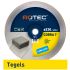 rotec tile saw blade 125x222mm