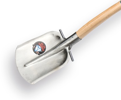 shovel hardened polished