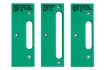 Strike plate GU set